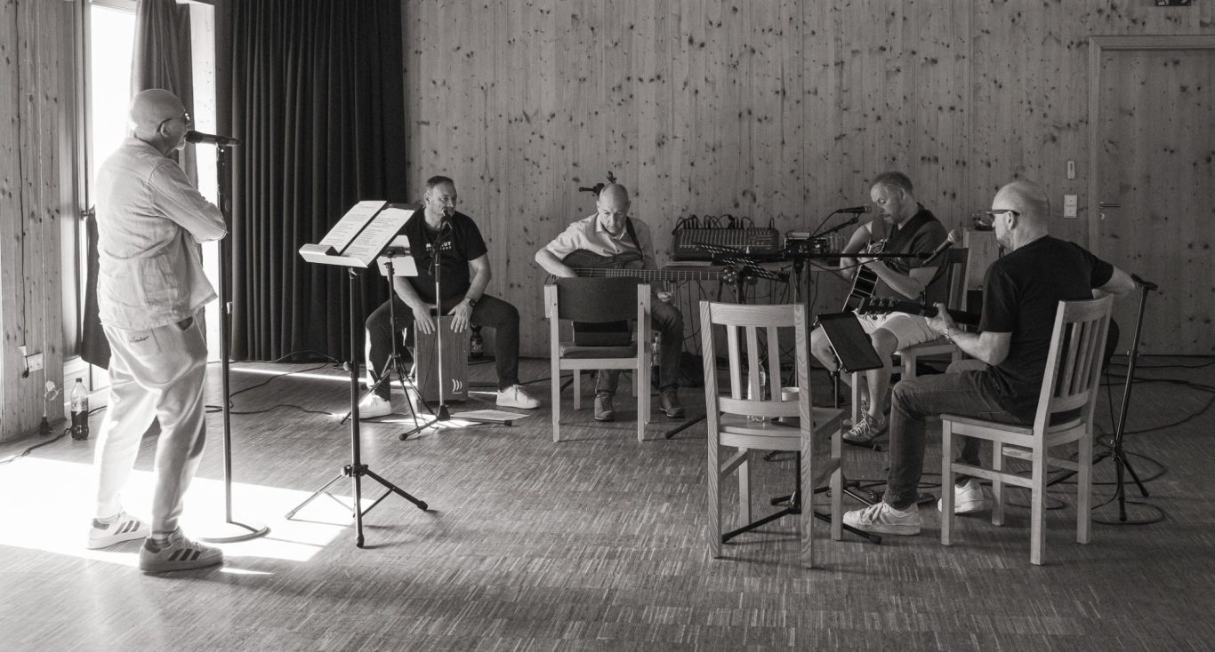 Bandprobe Bandprobe auf der GutsAlm Harlachberg